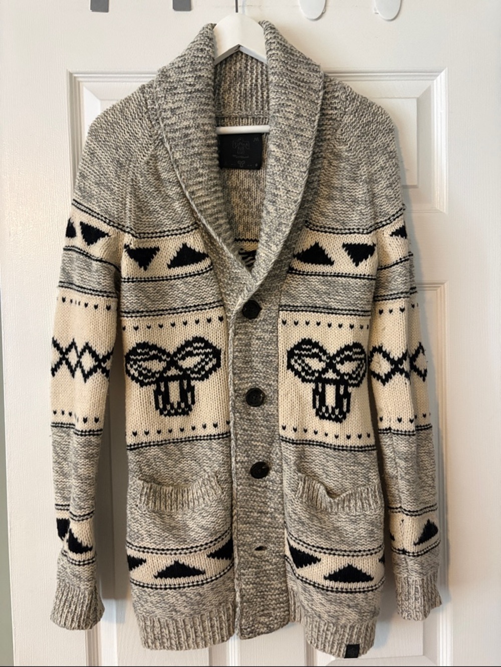 TNA Lambswool Cardigan